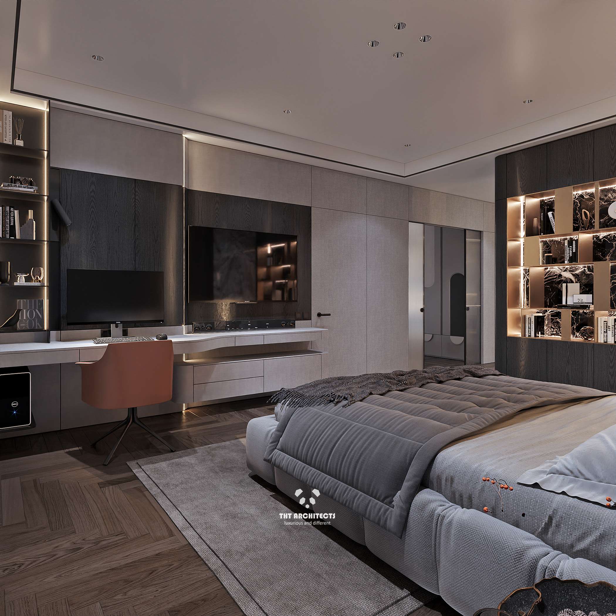 tht arichitects - Villa anh Sứ - phòng ngủ P NGU (5)
